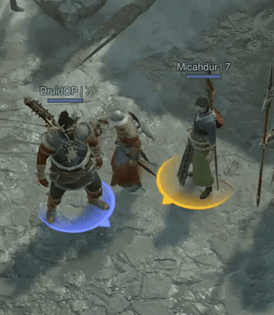 A Video Game Is Being Played And Druidop 17 Is Standing In The Middle GIF