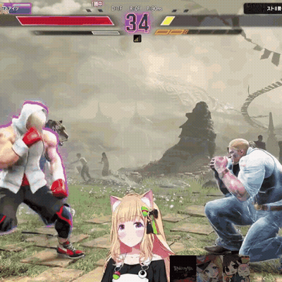 A Video Game Is Being Played And The Score Is 34 GIF