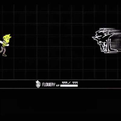 A Video Game Is Being Played With A Character Called Flowery GIF