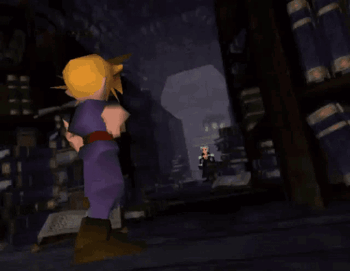 A Video Game Scene With A Green Circle In The Middle GIF