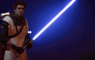 A Video Game Scene With K-Bye Written On The Bottom GIF