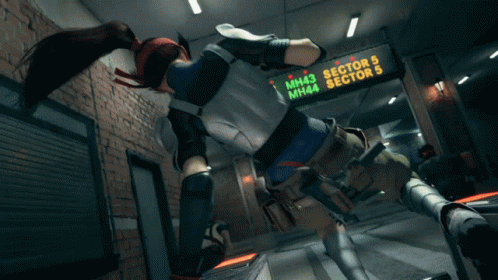 A Video Game Scene With Mh43 Sector 5 Mh44 Sector 5 And Mh44 Sector 5 GIF