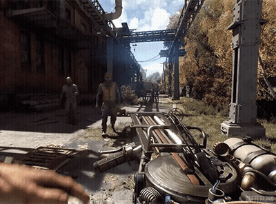 A Video Game Scene With The Word Neferling On The Bottom GIF