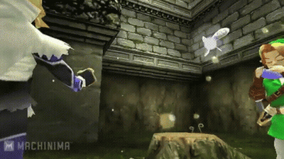 A Video Game Scene With The Words Machinima On The Bottom Left GIF