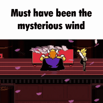 A Video Game Scene With The Words Must Have Been The Mysterious Wind Above It GIF