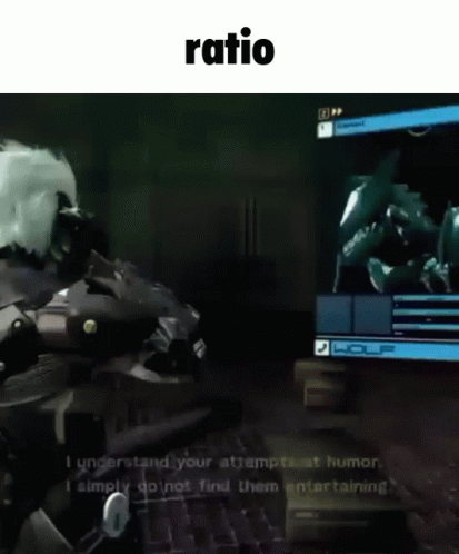 A Video Game Scene With The Words " Ratio " At The Top GIF