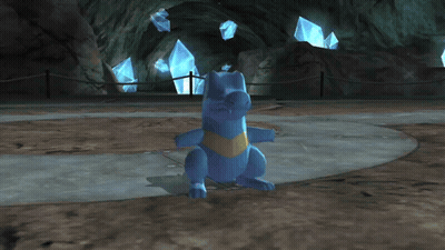A Video Game Screen Says Totodile Fainted On The Bottom GIF