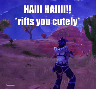 A Video Game Screen Shows A Cactus And The Words " Haiii Haiii " GIF