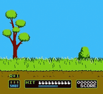 A Video Game Screen Shows A Fox And A Tree And Says Fly Away GIF