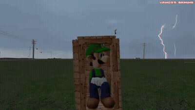 A Video Game Screen Shows A Person Laying On A Wooden Platform With Vanoss Gaming Written On The Bottom GIF