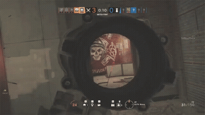 A Video Game Shows A Round 4 Won GIF