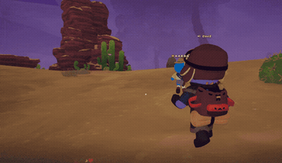 A Video Game With A Character Named Aaron GIF