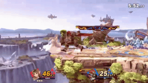 A Video Game With A Time Of 5:52 On The Bottom GIF