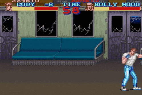 A Video Game With Cody And Holly Hood At The Top GIF