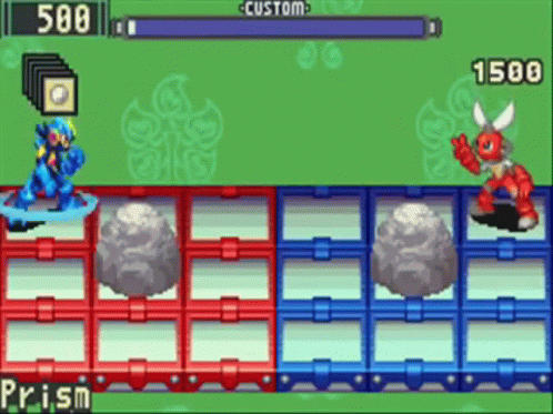 A Video Game With The Word Prism On The Bottom Of The Screen GIF