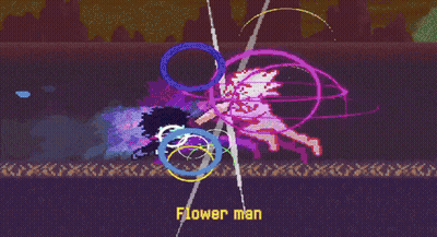 A Video Game With The Words Press With His Heart In The Sand On The Screen GIF