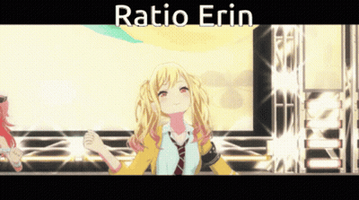 A Video Of A Girl Dancing With The Words Ratio Erin Above Her GIF