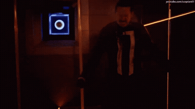 A Video Of A Man 'S Face On Fire With Youtube.com/scorpion01 In The Upper Right Corner GIF