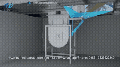 A Video Of A Palm Oil Extraction Machine With The Website Www.palmolextractionmachine.com At The Bottom GIF