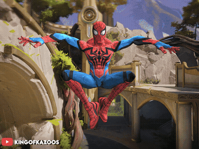 A Video Of A Spider Man Is Being Played By Kingofkazoos GIF