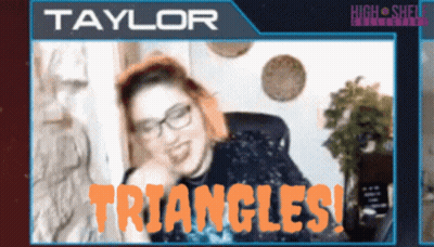 A Video Of A Woman With The Name Taylor On The Top GIF