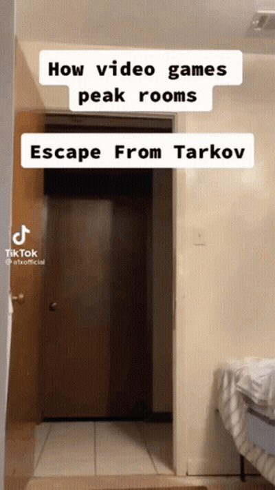 A Video That Says How Video Games Peak Rooms And Escape From Tarkov GIF