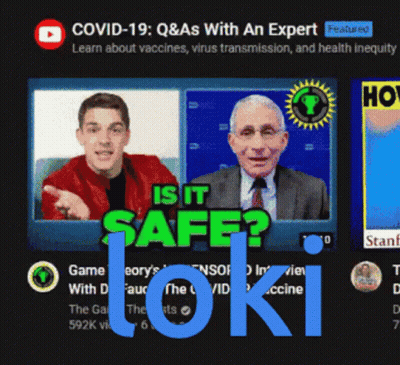 A Video Titled Covid-19 Q & A 'S With An Expert GIF