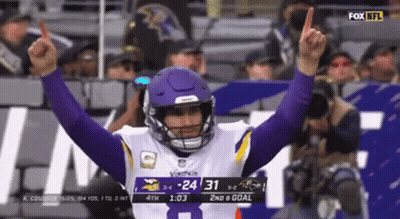 A Vikings Football Player Giving A Thumbs Up GIF