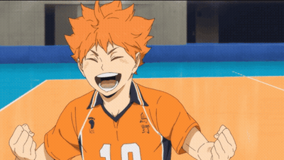 A Volleyball Player With The Number 10 On His Jersey Is Laughing GIF
