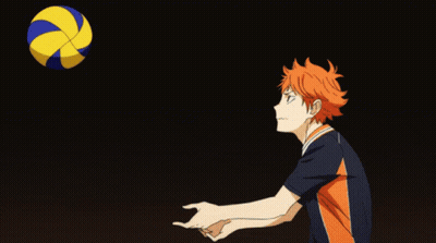 A Volleyball Player With The Number 5 On The Back Of His Shirt GIF
