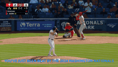 A Washington Nationals Baseball Game Is Being Played In 2019 GIF