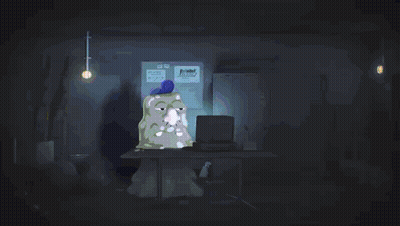 A Website Called Pixi-E-Mail Shows A Christmas Scene GIF