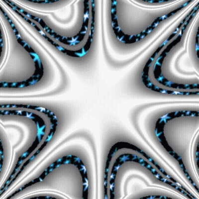 A White Background With Blue And Black Swirls And A White Center GIF
