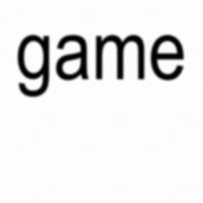 A White Background With The Words Game Lon Choi Toan Thua In Black Letters GIF
