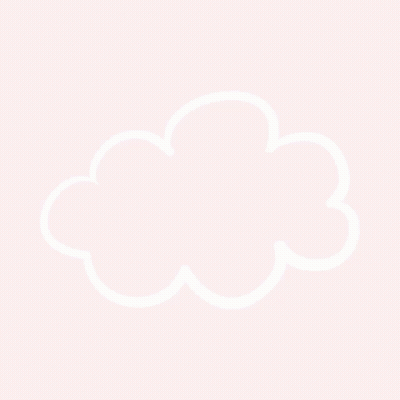 A White Cloud Is On A Pink Background GIF