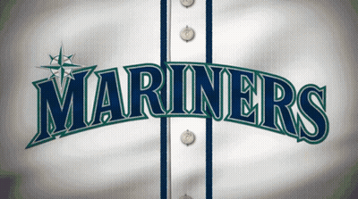 A White Shirt With The Word Mariners Written On It GIF