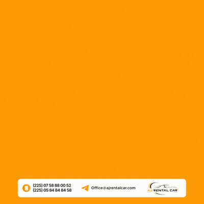 A White Toyota Fortuner Is Displayed On A Orange Background GIF