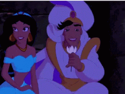 A Whole New World  Princess Jasmine And Aladdin GIF