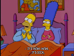 A Win Is A Win The Simpsons GIF