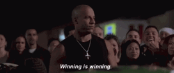 A Win Is A Win Vin Diesel GIF