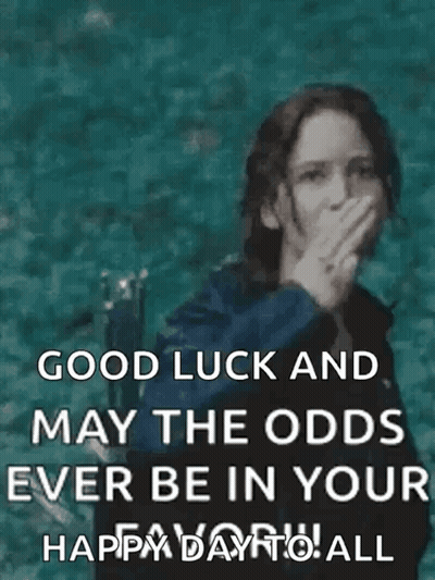 A Woman In A Black Jacket Is Giving A Peace Sign . GIF
