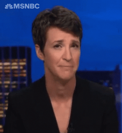 A Woman In A Black Suit Is On Msnbc And Making A Sad Face GIF