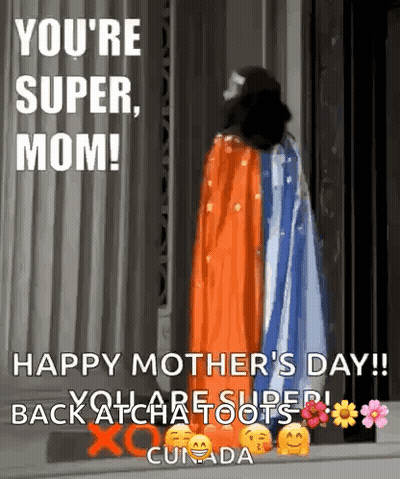 A Woman In A Cape Is Standing In Front Of A Door . GIF