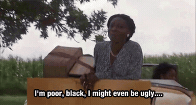 A Woman In A Car Says I 'M Poor , Black I Might Even Be Ugly GIF