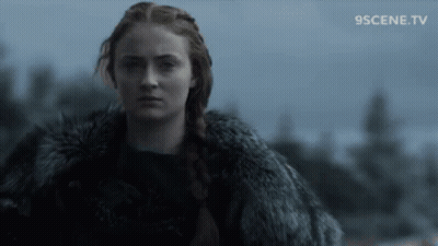 A Woman In A Fur Coat Is Featured On 9Scene Tv GIF