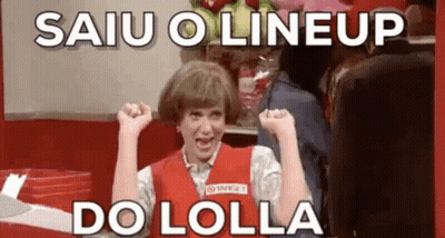 A Woman In A Target Uniform Is Sitting At A Counter With Her Arms In The Air And A Meme . GIF