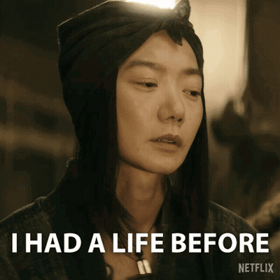 A Woman In A Turban Says I Had A Life Before Netflix GIF