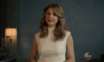 A Woman In A White Top Is On Abc GIF