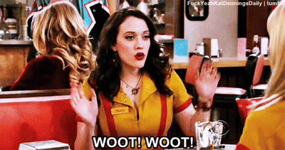 A Woman In A Yellow And Red Uniform Says Wooti Woot GIF