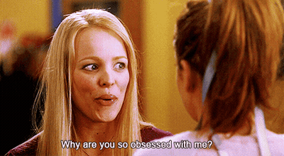 A Woman Is Asking Another Woman Why Are You So Obsessed With Me ? GIF